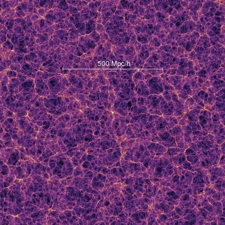 The Universe as it appeared in the Millennium Simulation Project in 2005