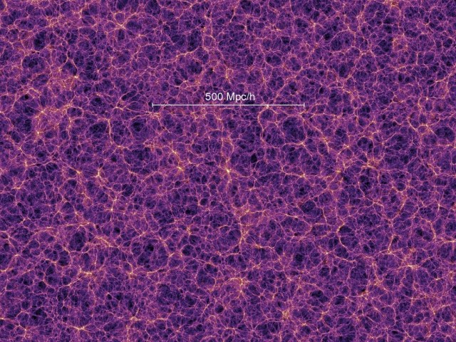 The Universe as it appeared in the Millennium Simulation Project in 2005